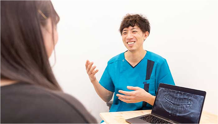 お口のお困り事などあれば聴取